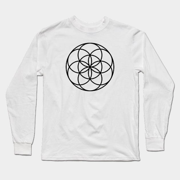 Seed of life Long Sleeve T-Shirt by GROW